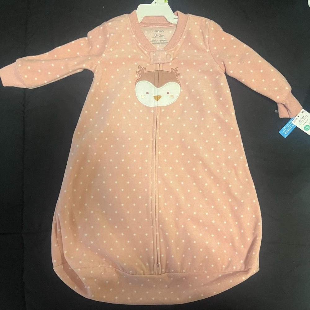 Pink Baby Deer Sleep Sack